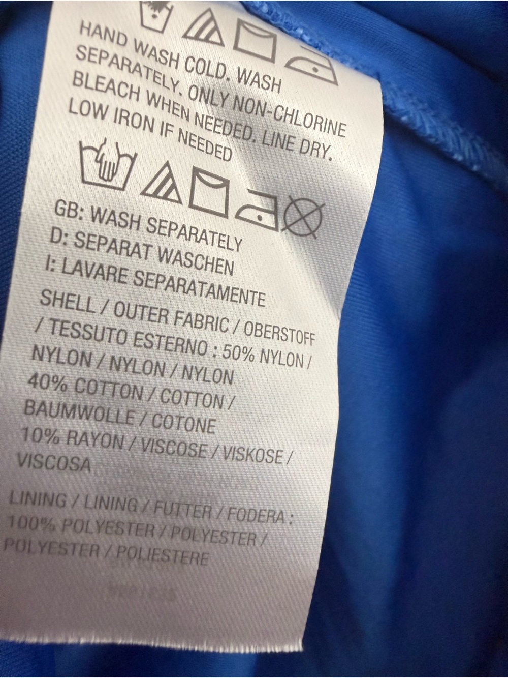 Isaac Mizrahi Royal Blue Eyelet Button-Front Jacket. Size 2x - Picture 4 of 5